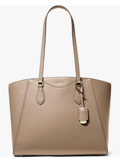 Valeao Women’s Large Leather Top-Zip Tote Handbag